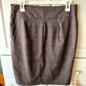 Black & Tan Plaid Focus 2000 Skirt